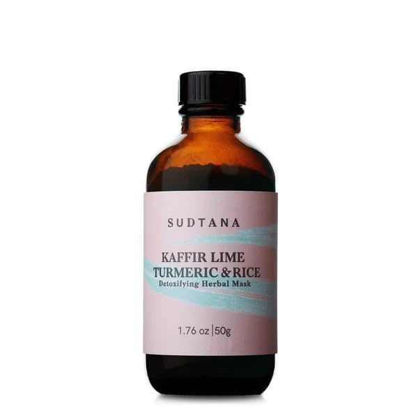 Sudtana Kaffir Lime Turmeric & Rice Detoxifying Herbal Mask 50g