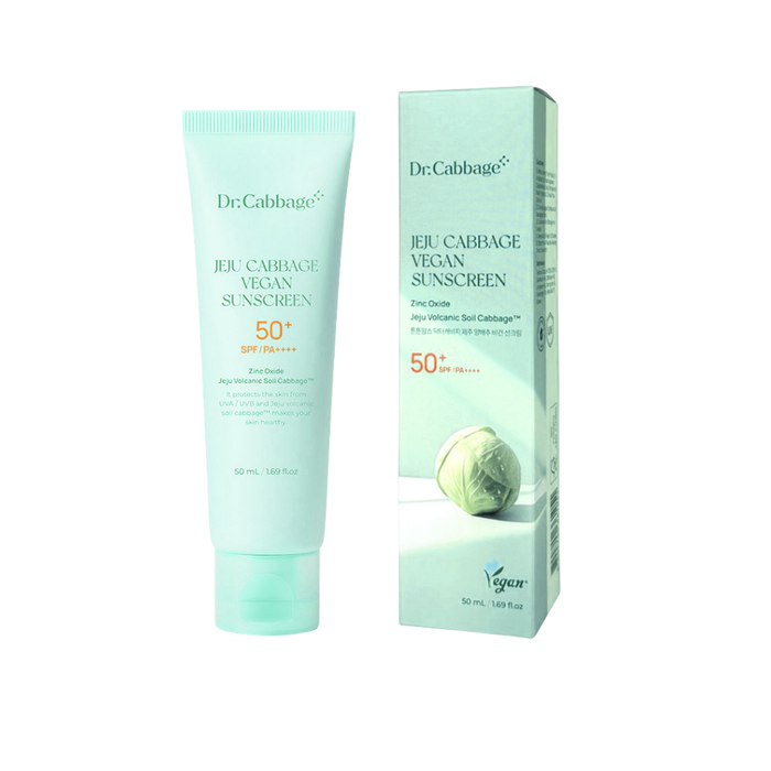 Dr.Cabbage Jeju Cabbage Vegan Sunscreen 50ml SPF50+ PA++++