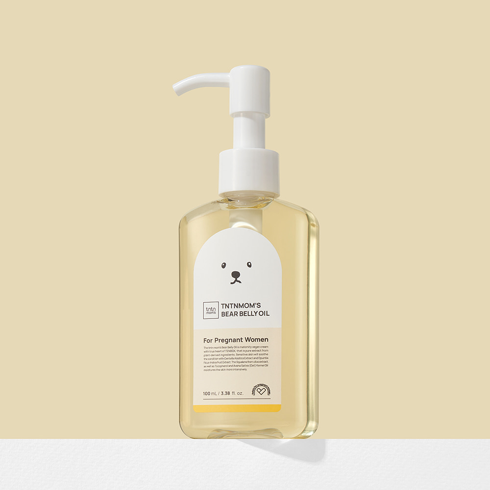 Tntnmom's Bear Belly Vegan Oil For Pregnant Women 100ml