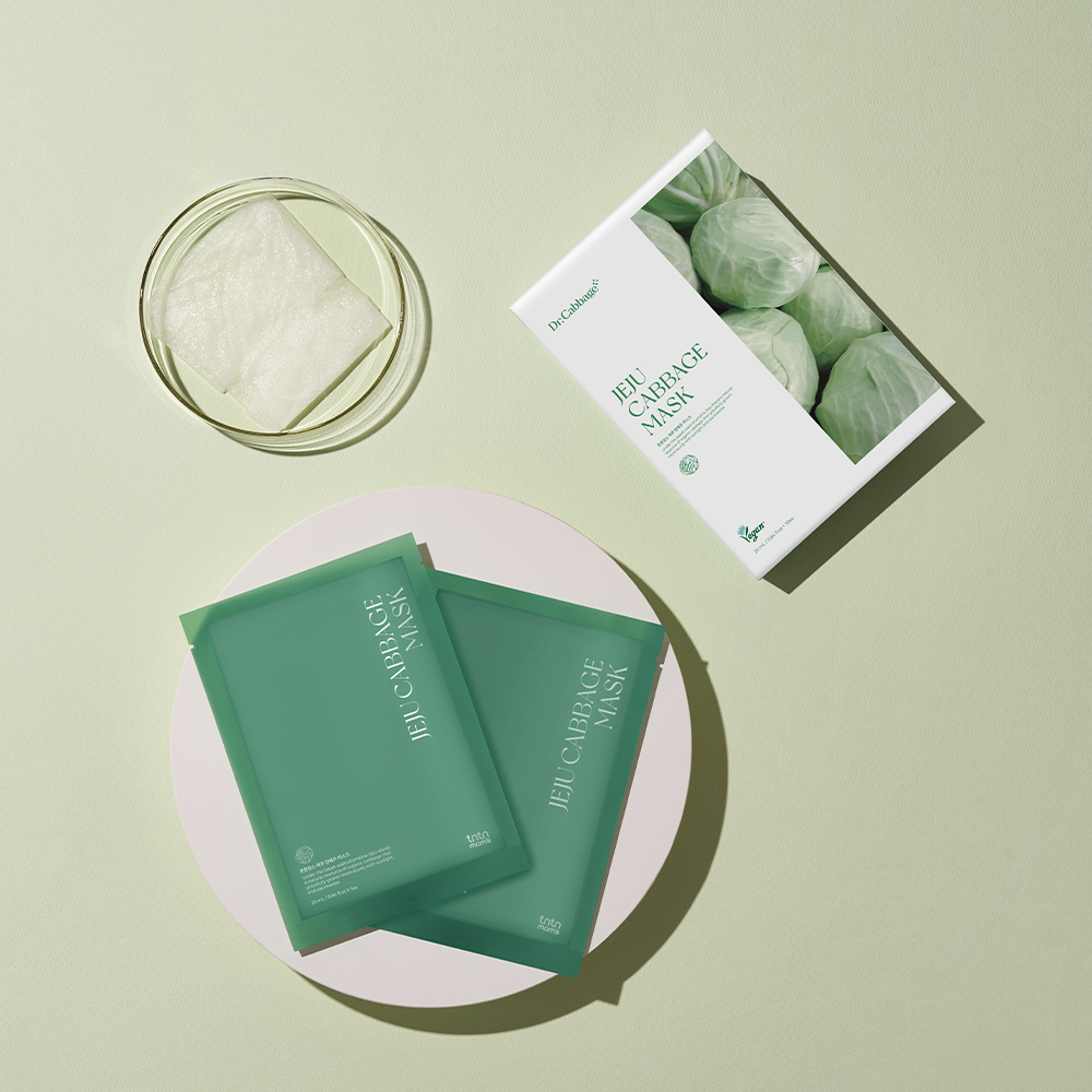 Tntnmom's Jeju Cabbage Vegan Mask Pack 10pcs X 25ml
