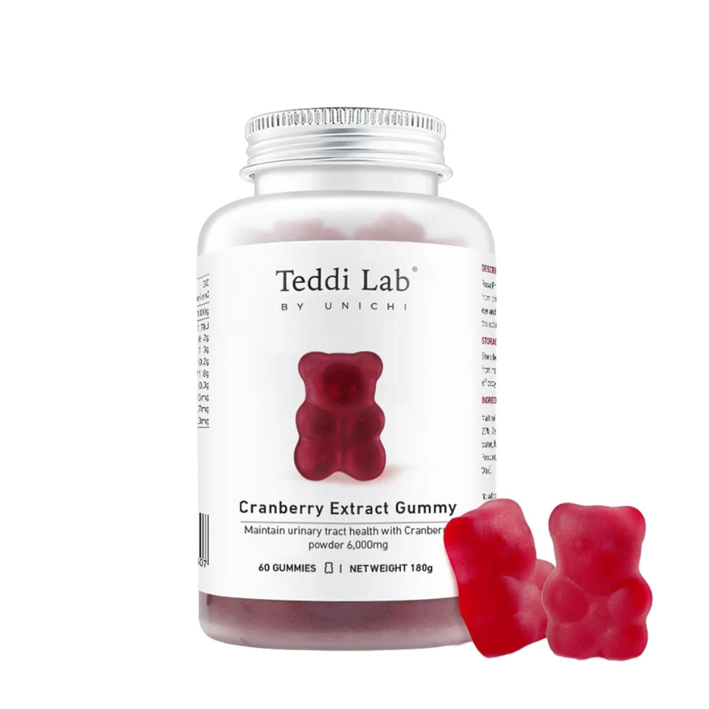 Unichi Teddi Lab Cranberry Extract Gummy 60 Gummies