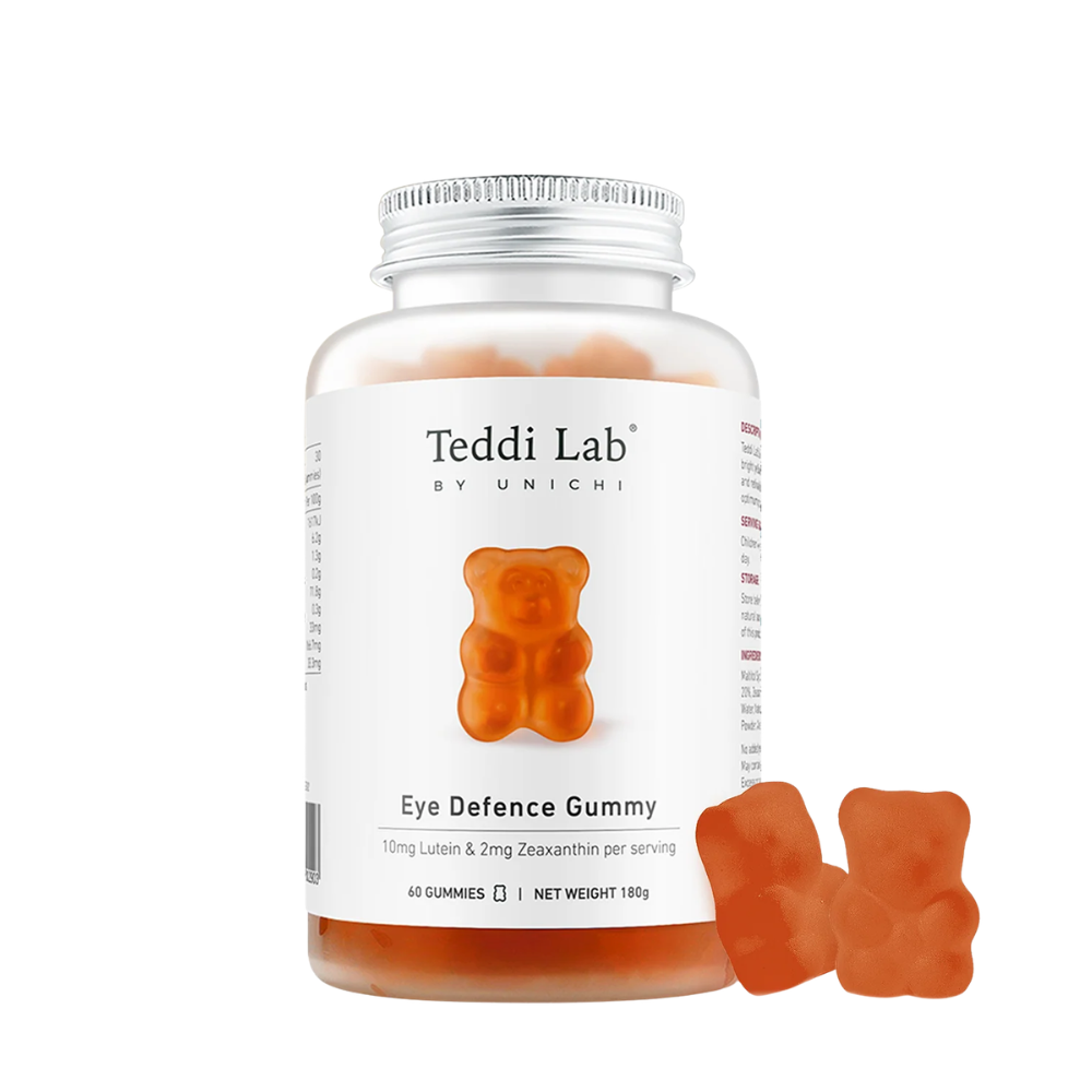 Unichi Teddi Lab Eye Defence Gummy 60 Gummies