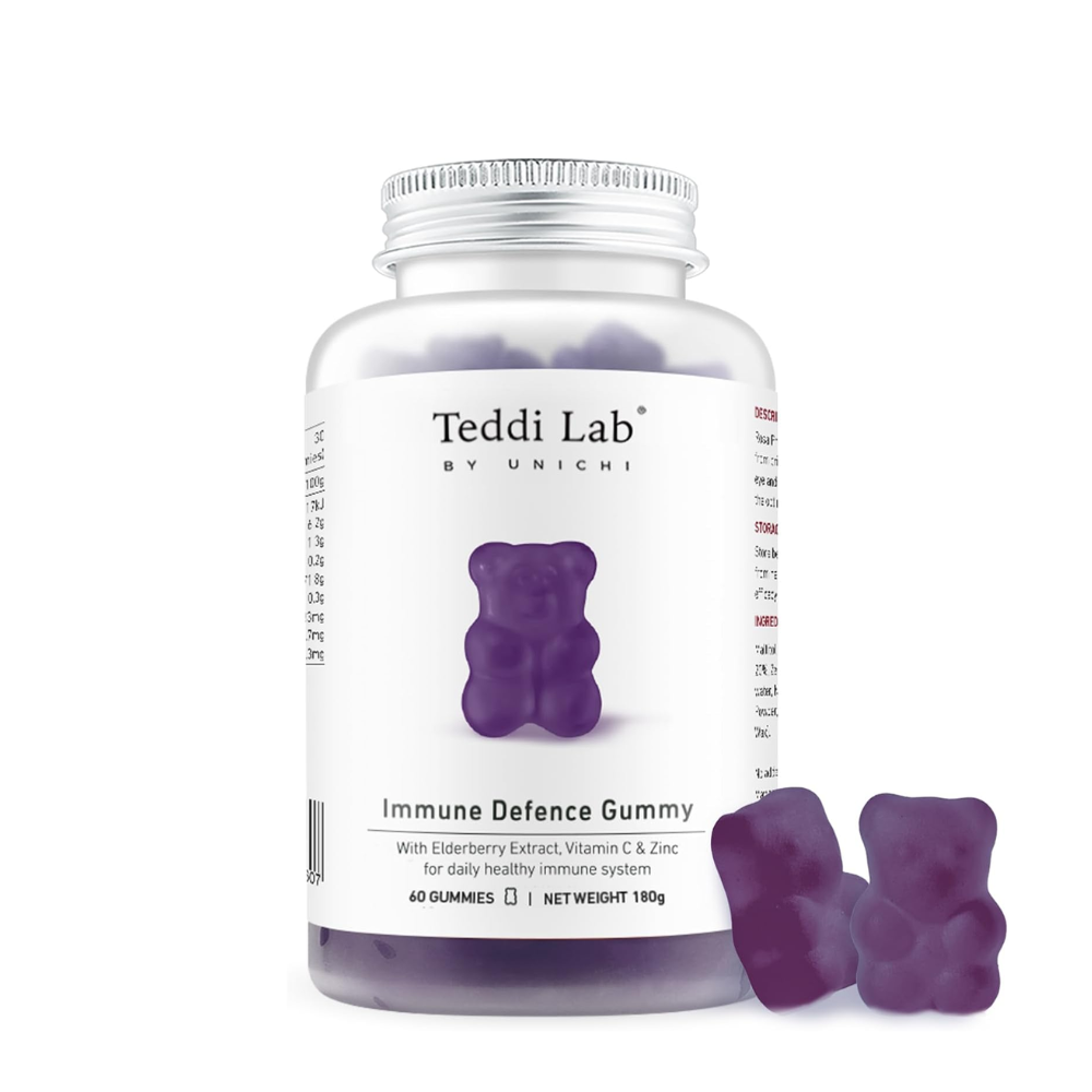 Unichi Teddi Lab Immune Defence Gummy 60 Gummies
