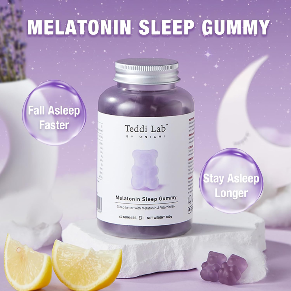 Unichi Teddi Lab Melatonin Sleep Gummy 60 Gummies