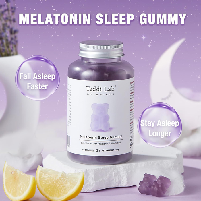 Unichi Teddi Lab Melatonin Sleep Gummy 60 Gummies
