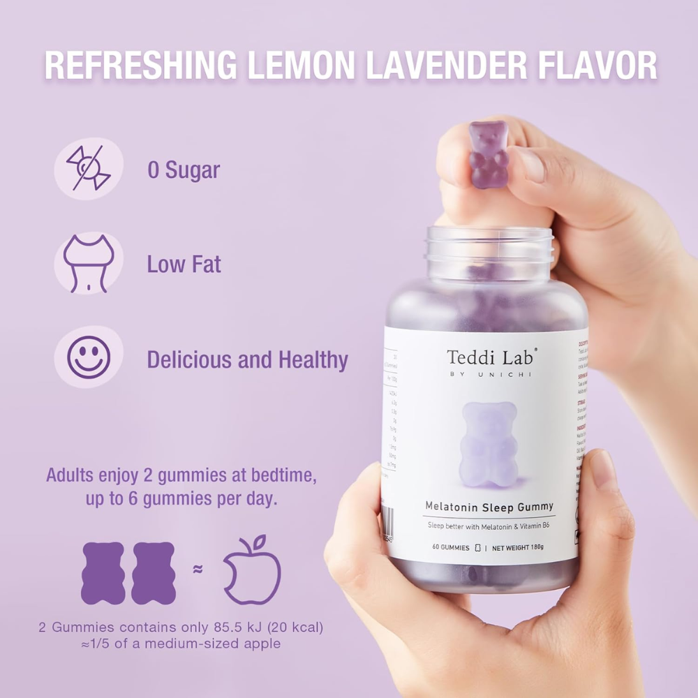 Unichi Teddi Lab Melatonin Sleep Gummy 60 Gummies