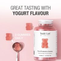 Unichi Teddi Lab Pre & Probiotics Gummy 60 Gummies