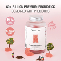 Unichi Teddi Lab Pre & Probiotics Gummy 60 Gummies