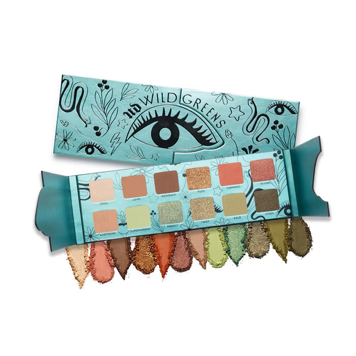 Urban Decay Wild Greens Eyeshadow Palette 10.2g