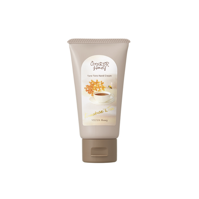 Vecua Honey Toro Toro Hand Cream 50g #Kinmokusei&Tea