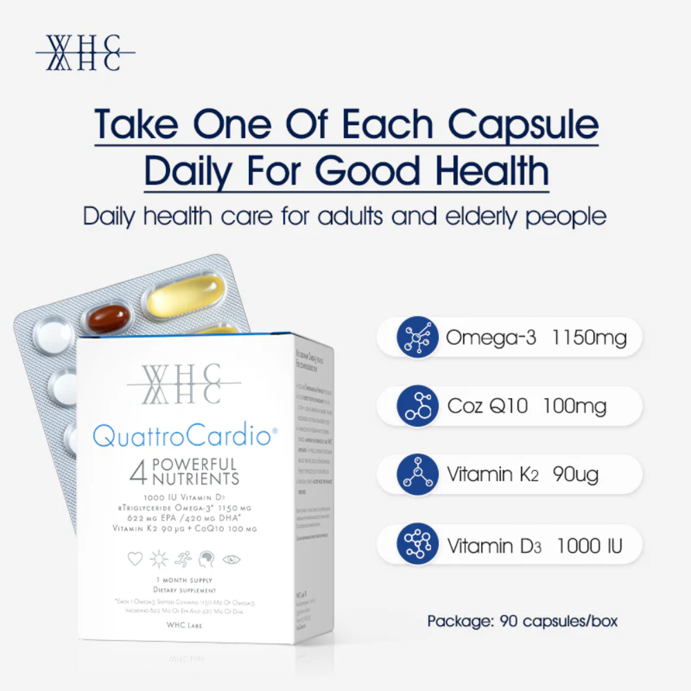 WHC QuattroCardio 90 Caps