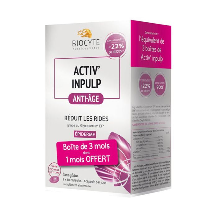 Biocyte ACTIV' INPULP 3 X 30 / 90 Caps