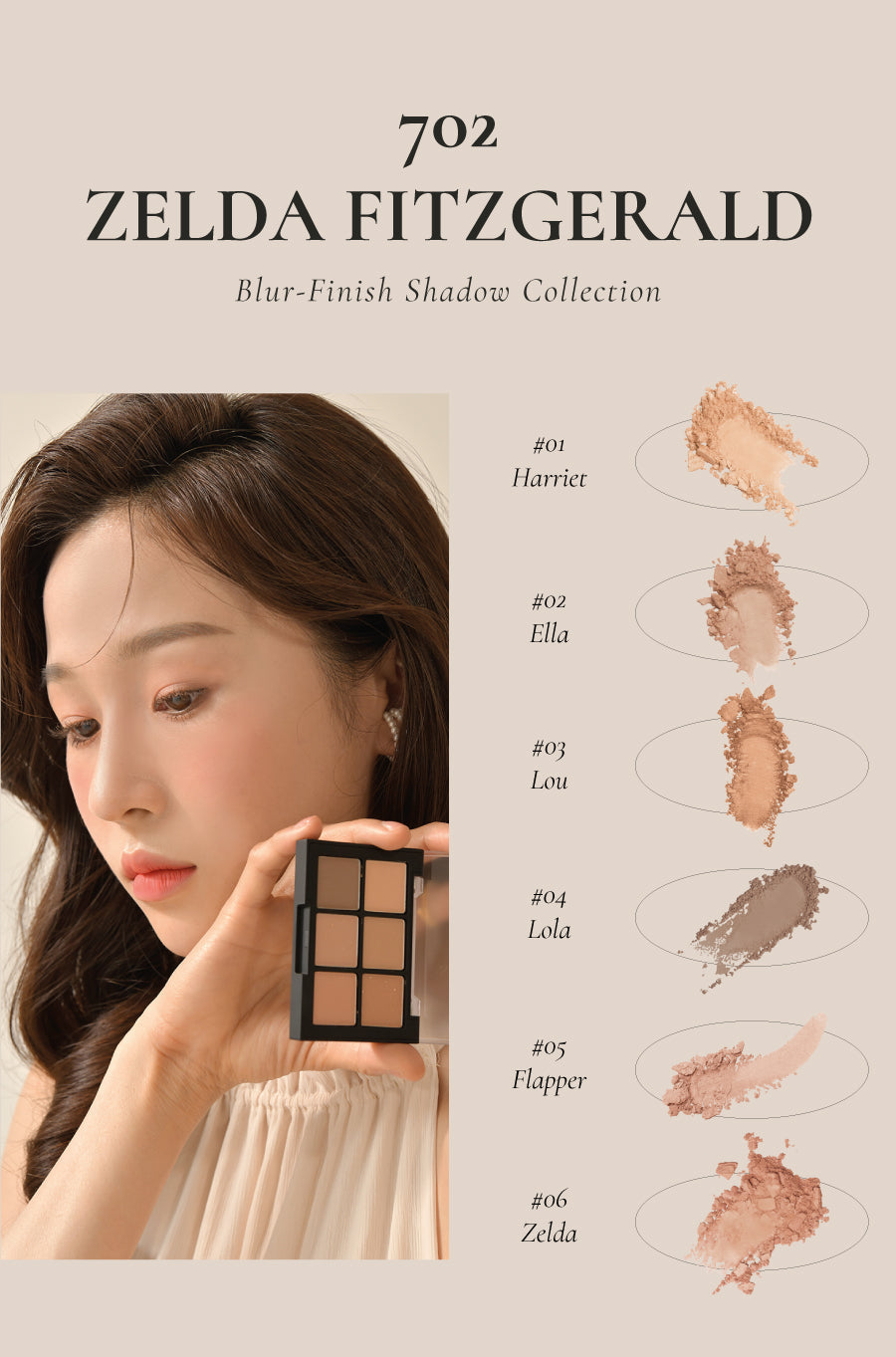 Dinto Blur-Finish Eye Shadow 6g