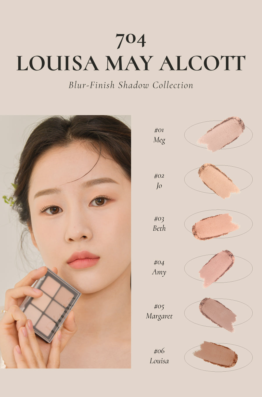 Dinto Blur-Finish Eye Shadow 6g