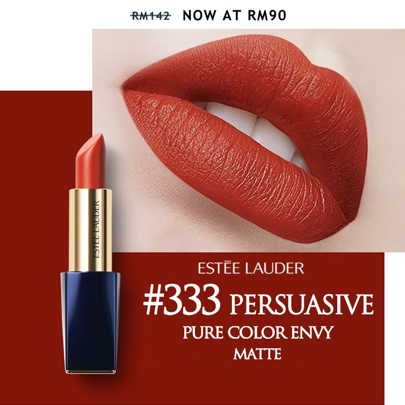 Estee Lauder Pure Color Envy Matte Sculpting Lipstick #333 persuasive