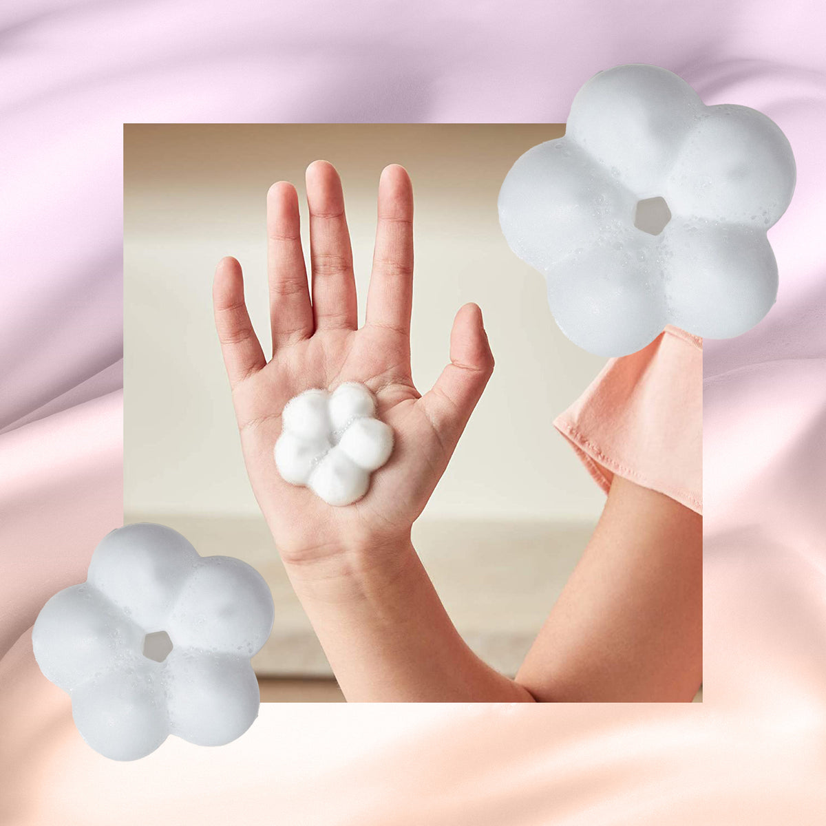 Kao Biore Foam Stamp Hand Soap Flower Wash 240ml