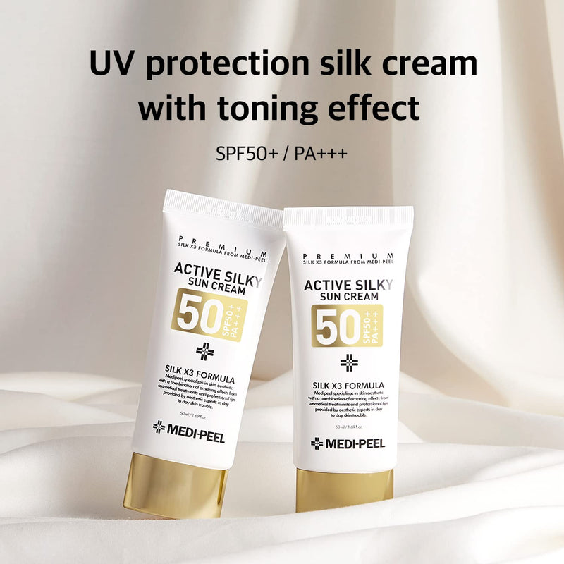 MEDI-PEEL Premium Active Silky Sun Cream 50ml