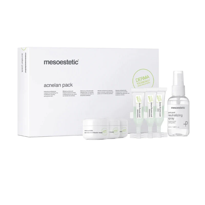 MESOESTETIC Acnelan Pack Acne Solution Kit (7 pieces)