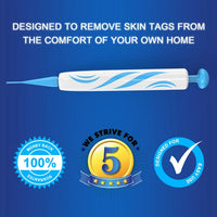 2 IN 1 Skin Tag Remover Device Kit For Medium To Large Skin Tags