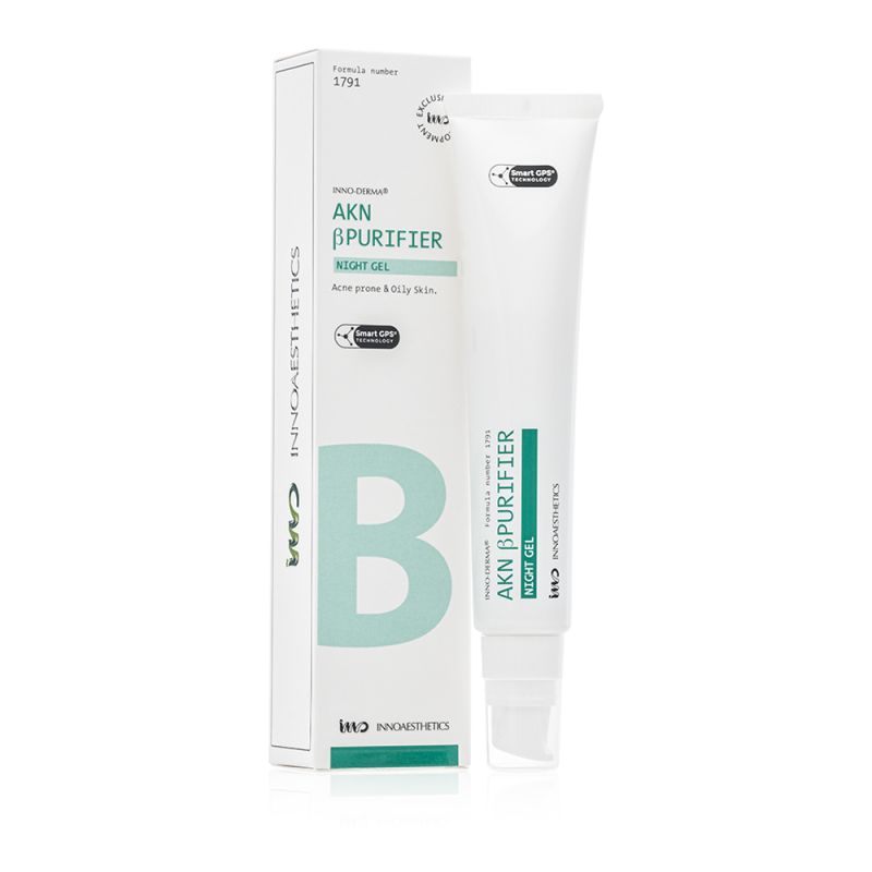 INNOAESTHETICS AKN Β Purifier Night Gel (1 x 50g)
